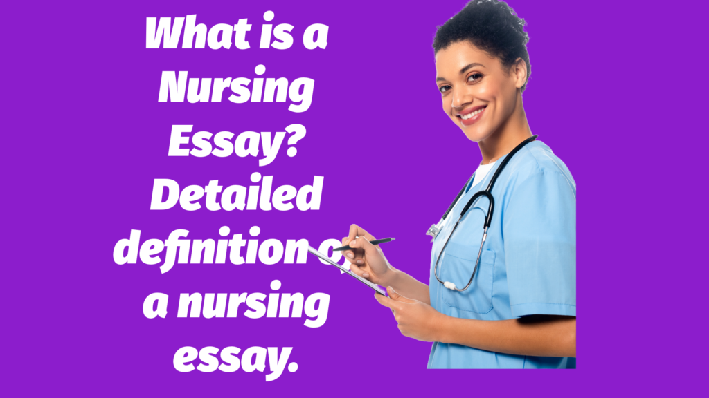 nursing essay assignments